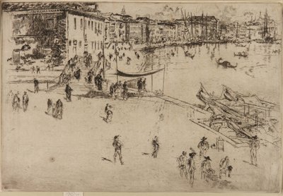 ザ・リヴァ No.2 作： James Abbott McNeill Whistler