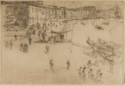 ザ・リヴァ No.2 作： James Abbott McNeill Whistler