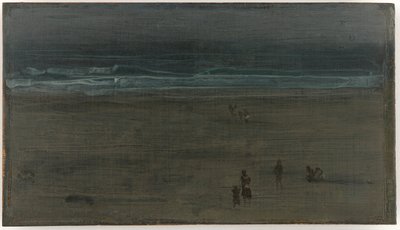 海と砂 作： James Abbott McNeill Whistler