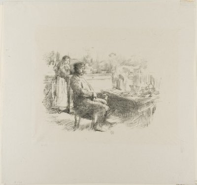 靴屋 作： James Abbott McNeill Whistler