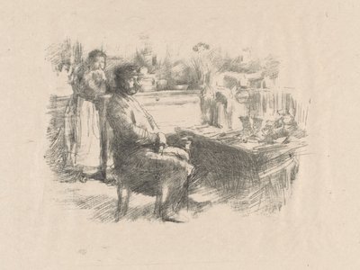 靴職人 作： James McNeill Whistler