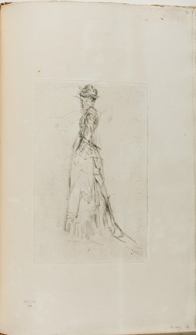 シルクドレス 作： James Abbott McNeill Whistler
