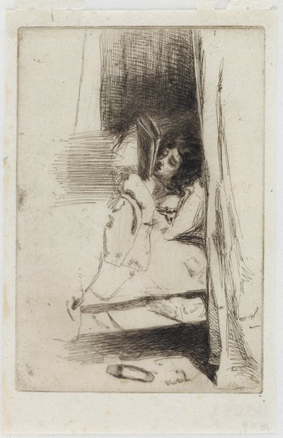 スリッパ 作： James Abbott McNeill Whistler