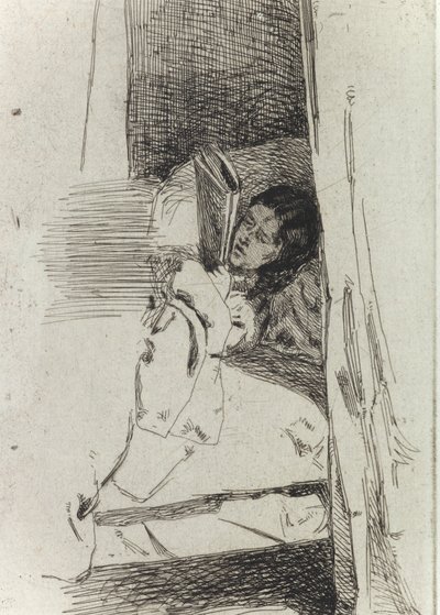 スリッパ 作： James Abbott McNeill Whistler