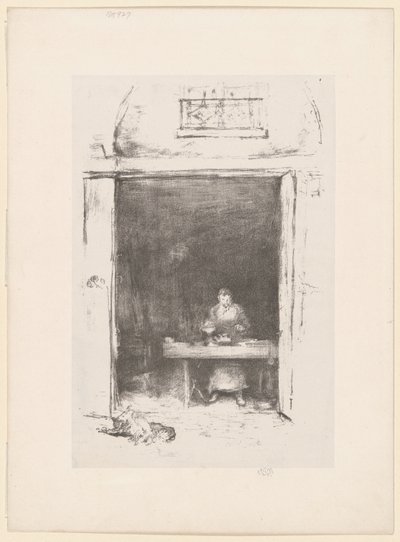 ザ・スミス、パッサージュ・デュ・ドラゴン 作： James Abbott McNeill Whistler
