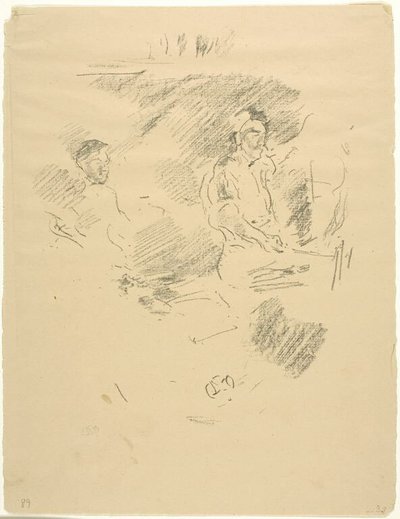 豪腕 作： James McNeill Whistler