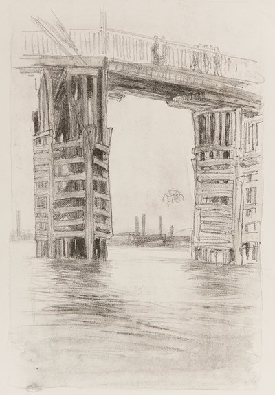 高い橋 作： James Abbott McNeill Whistler