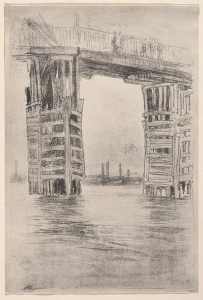 高い橋 作： James McNeill Whistler