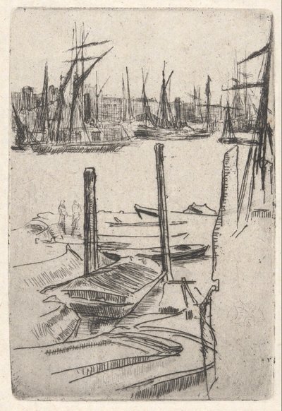 小さなプール 作： James Abbott McNeill Whistler
