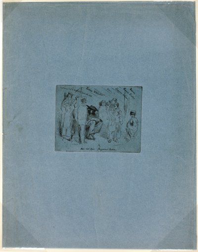 自然からの12のエッチング」のタイトルページ 作： James McNeill Whistler