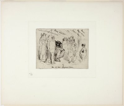 自然からの12のエッチング」のタイトルページ 作： James McNeill Whistler