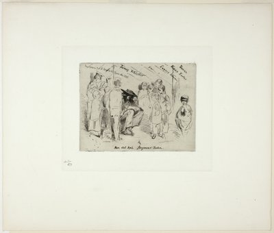 自然からの12のエッチング」のタイトルページ 作： James McNeill Whistler