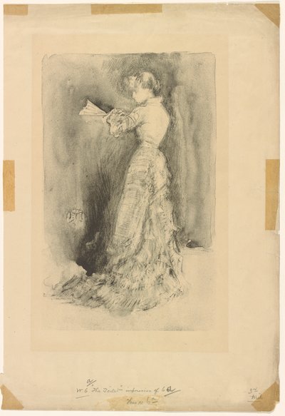 トイレ 作： James Abbott McNeill Whistler