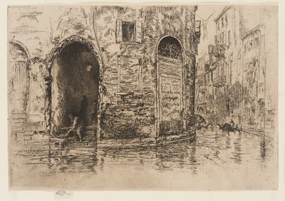 二つの戸口 作： James Abbott McNeill Whistler