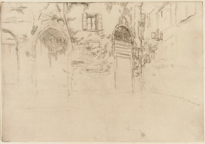 二つの戸口 作： James Abbott McNeill Whistler