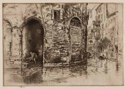 二つの戸口 作： James Abbott McNeill Whistler