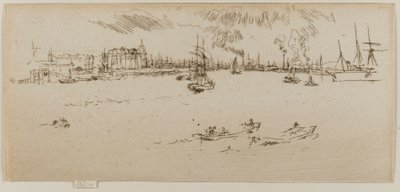ティルベリー 作： James Abbott McNeill Whistler