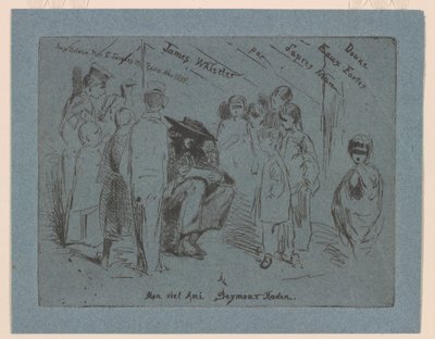「フレンチセット」の表紙 作： James Abbott McNeill Whistler