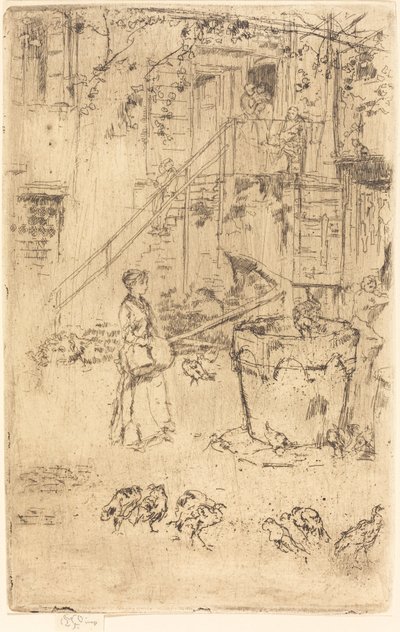 七面鳥 作： James Abbott McNeill Whistler