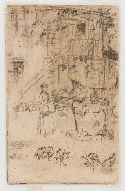 七面鳥 作： James Abbott McNeill Whistler