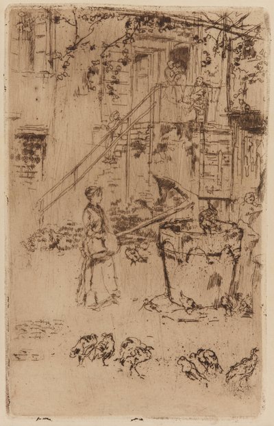 七面鳥 作： James Abbott McNeill Whistler