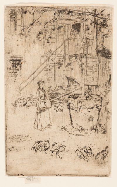 七面鳥 作： James Abbott McNeill Whistler