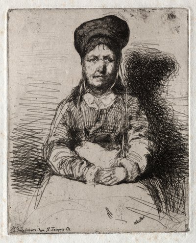 自然からの12のエッチング  ラ・レタミューズ 作： James McNeill Whistler