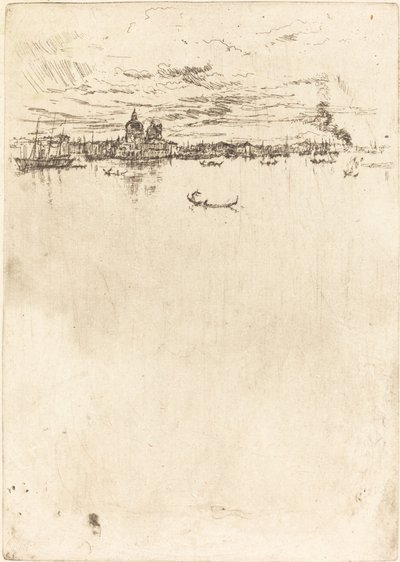 アップライト ベニス 作： James Abbott McNeill Whistler