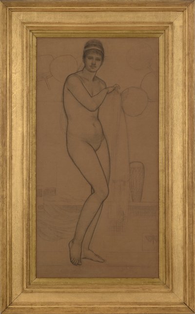 ヴィーナス（裸立ち） 作： James Abbott McNeill Whistler