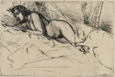 金星 作： James Abbott McNeill Whistler