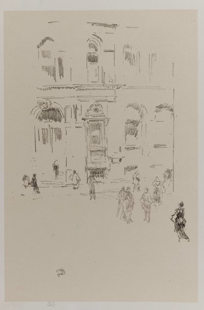 ビクトリークラブ 作： James Abbott McNeill Whistler
