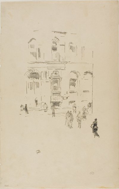 ビクトリークラブ 作： James Abbott McNeill Whistler