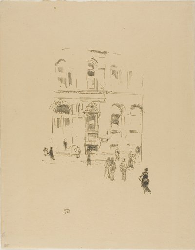 ビクトリークラブ 作： James Abbott McNeill Whistler