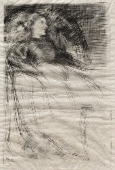 疲れた 作： James McNeill Whistler