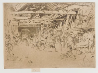 ホイールライト 作： James Abbott McNeill Whistler