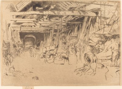 ホイールライト 作： James Abbott McNeill Whistler