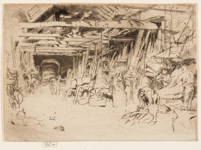 ホイールライト 作： James Abbott McNeill Whistler