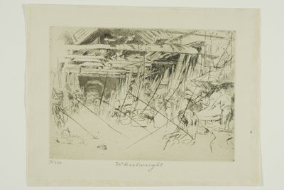 ホイールライト 作： James Abbott McNeill Whistler