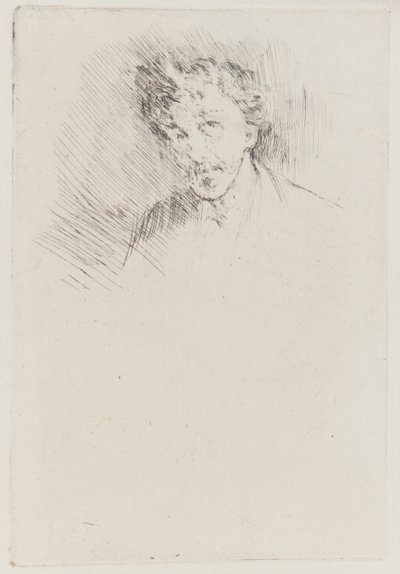 白い錠前のウィスラー 作： James Abbott McNeill Whistler