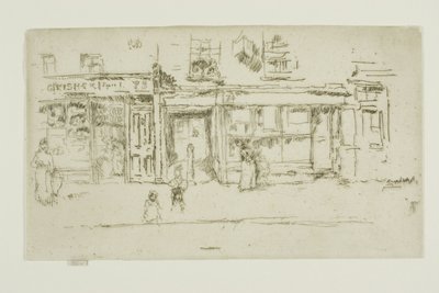 ヨーク通り、ウェストミンスター 作： James Abbott McNeill Whistler