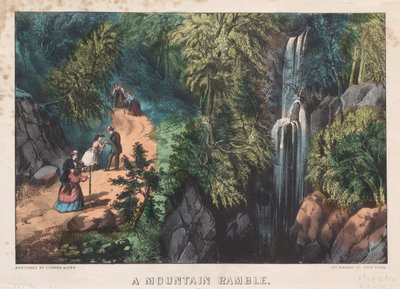 山の散歩 作： James Merritt Ives