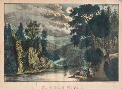 夏の夜 作： James Merritt Ives