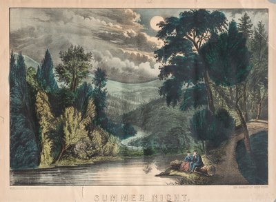 夏の夜。 作： James Merritt Ives