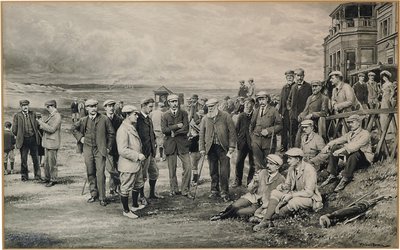 セント・アンドリュース生き残った全英オープン選手権、1905年 作： James Michael Brown
