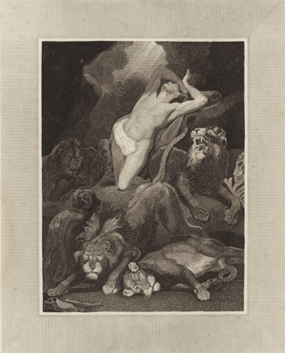ライオンの巣穴のダニエル 作： James Northcote