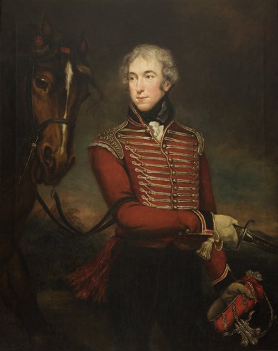 ジョン・フレミング卿レスターの肖像、バート、1802年頃 作： James Northcote