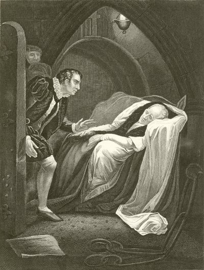 モーティマーの死 作： James Northcote