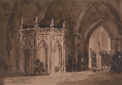 Procissão em uma Igreja 作： James Pattison Cockburn