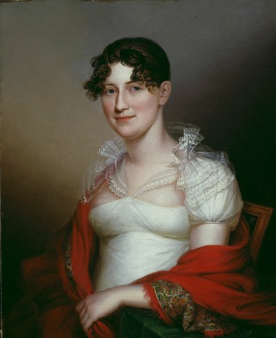 オリビア・シムズ・モリス、1814年。 作： James Peale