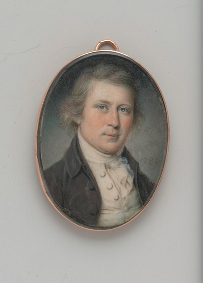 自画像、1789 年。 作： James Peale